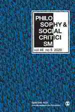 New article in *Philosophy & Social Criticism*