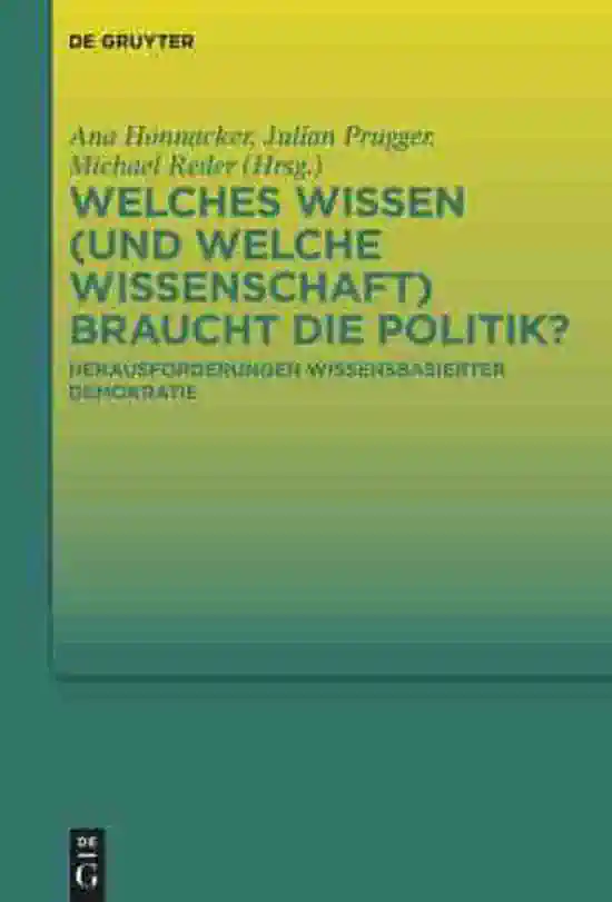 Evidenz, Wissenschaft, Politik. Über die Gefahr von Kollektivsingularen